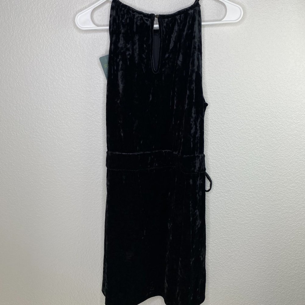 NWT Lysse Willa Crushed Black Velvet Dress - Picture 12 of 13